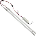 18W Magnetic 2ft LED Tube Retrofit Kit 4000K - Quick 0-10V Dimmable