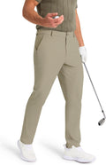 Mens Classic Fit Golf Pants Stretch Dress Pants (Style 9YMF)