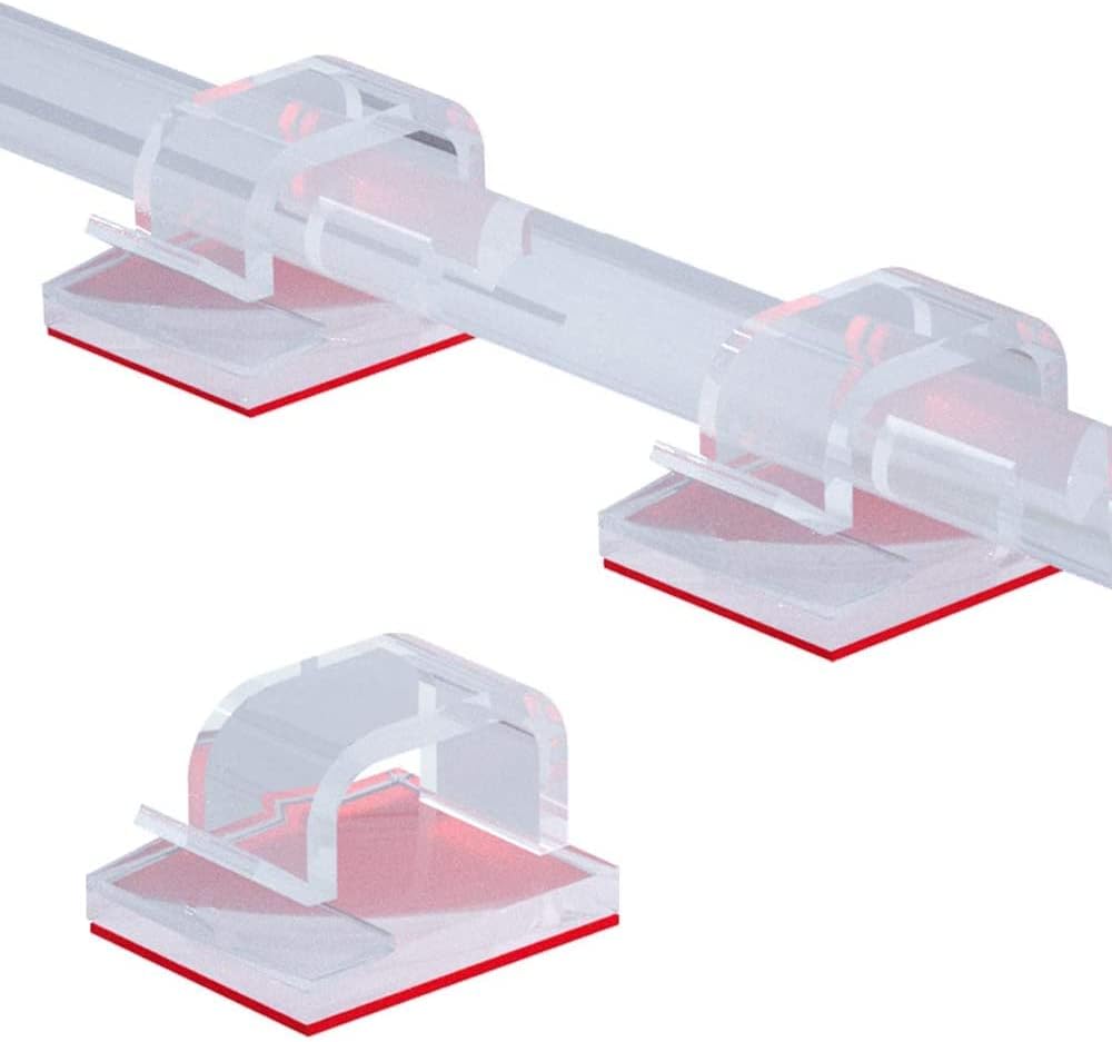 Durable Cable Organizer Clips - Tidy Wires Anywhere!
