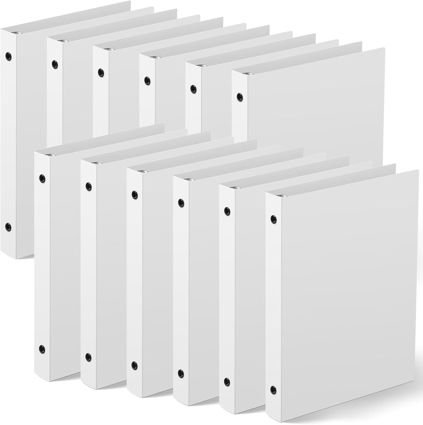 Mini 3 Ring Binders by Henoyso - Perfect for School and Office
