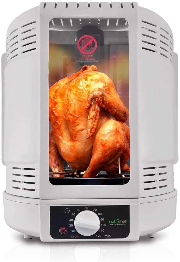 NutriChef Vertical Rotisserie Oven for Perfect Cooking at Home