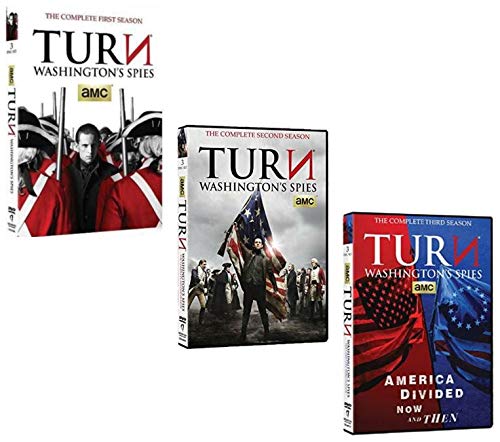 Turn Washington Spies Complete Series - All Seasons 1, 2 & 3