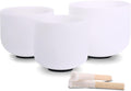 7inch 8inch 9inch Crystal Singing Bowls Set - Healing Sound Trio