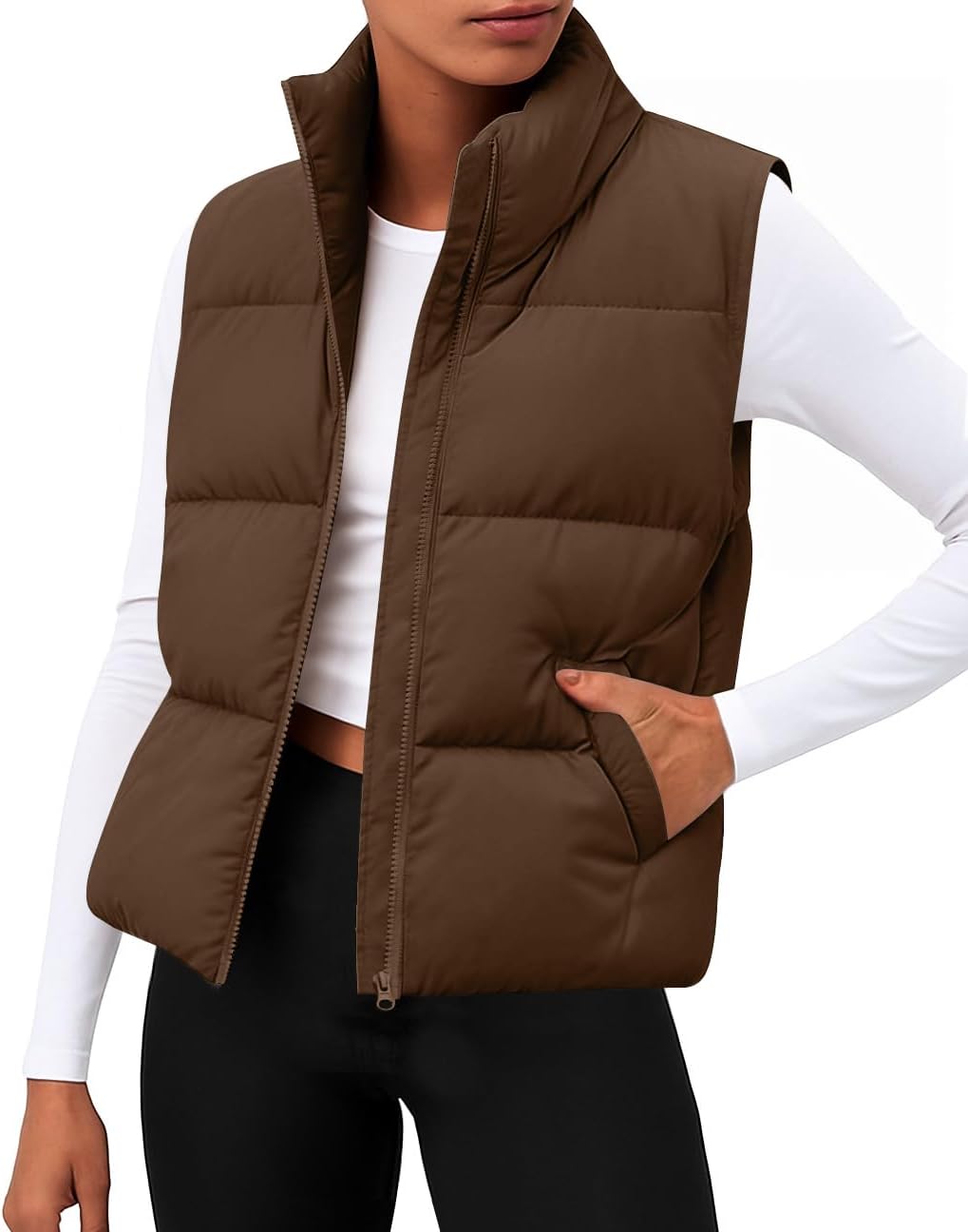Lightweight Women Puffer Vest for Stylish Winter Warmth