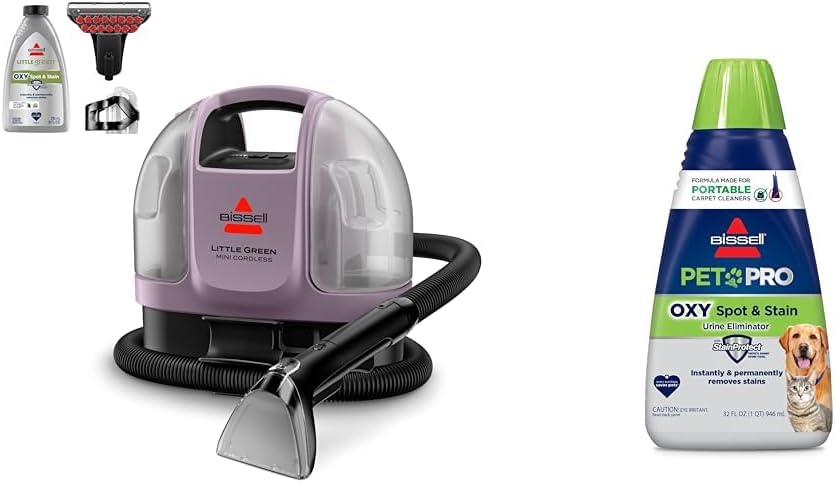 BISSELL Little Green Mini Cordless Carpet Cleaner for Pets