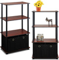 Furinno Go Green 4-Tier Multipurpose Storage Shelf Set of 2