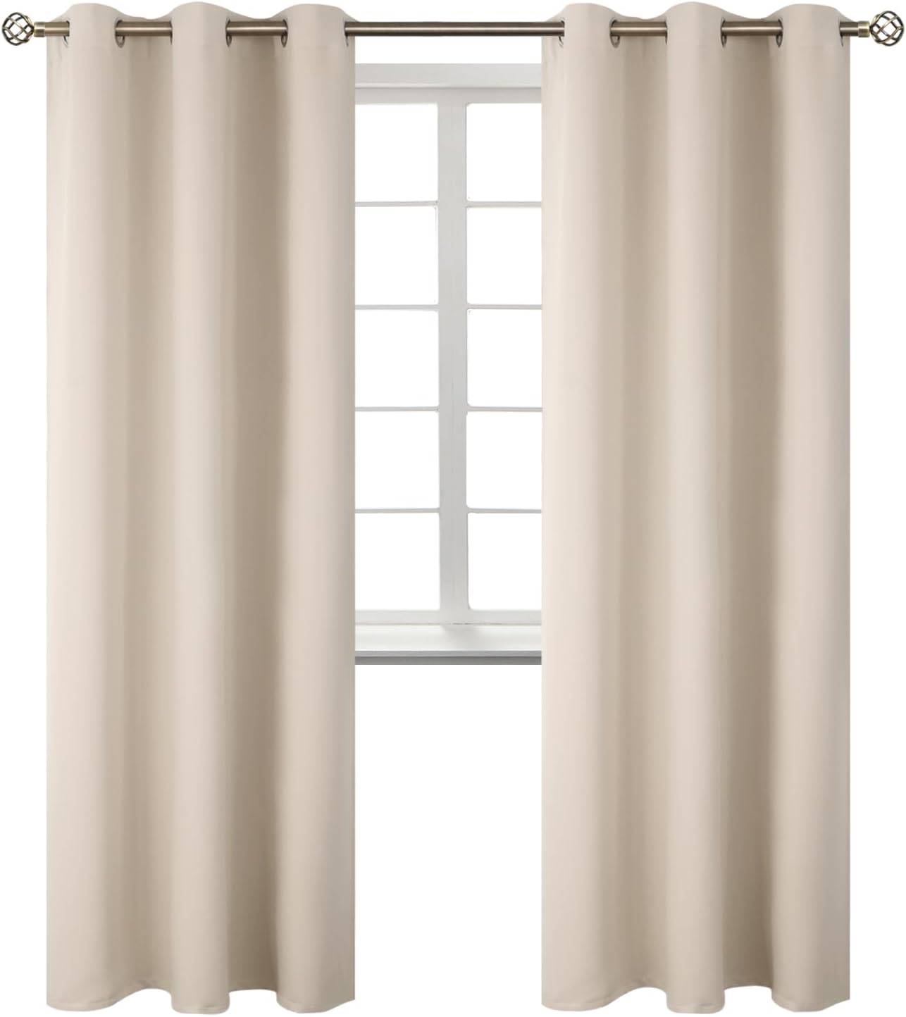 BGment Blackout Curtains - Thermal Insulated Room Darkening Panels