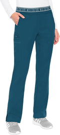 Med Couture Women's Yoga Pull-On Pant with 7 Pockets (Style JJM1)