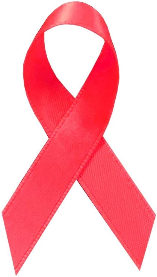 Support USA 250 Neon Pink Satin Awareness Ribbons with Pins