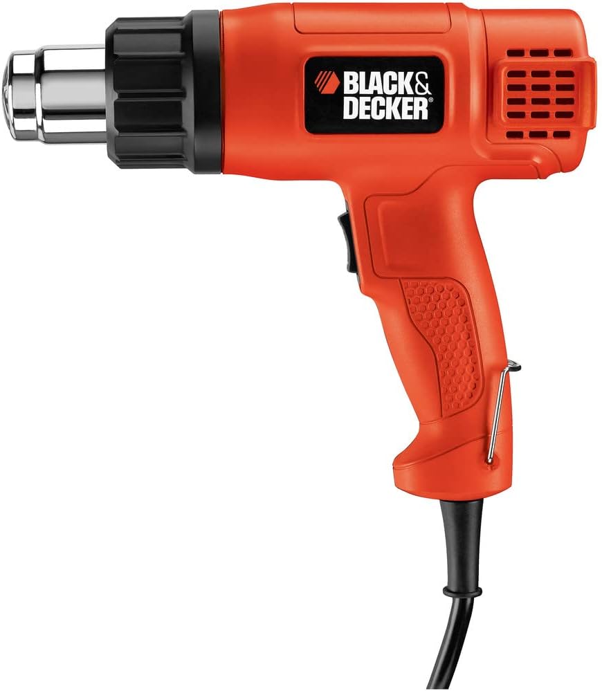 BLACK+DECKER Heat Gun for Crafts with Dual Heat Settings