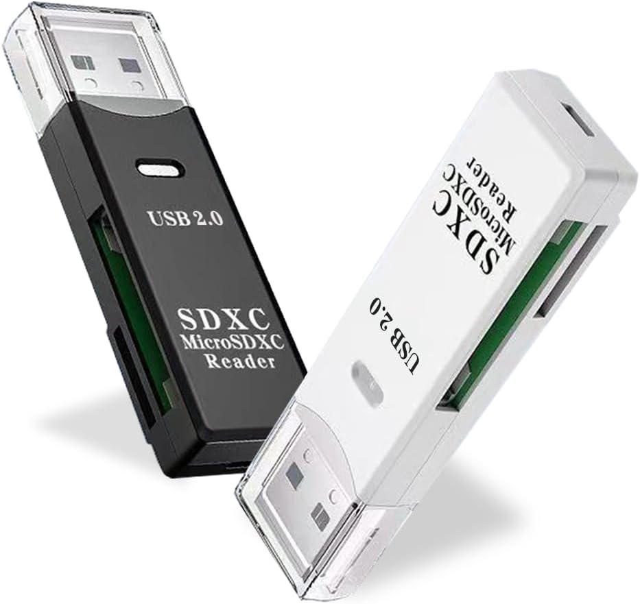 Fast Data Transfer! 2-in-1 Micro SD Card Reader