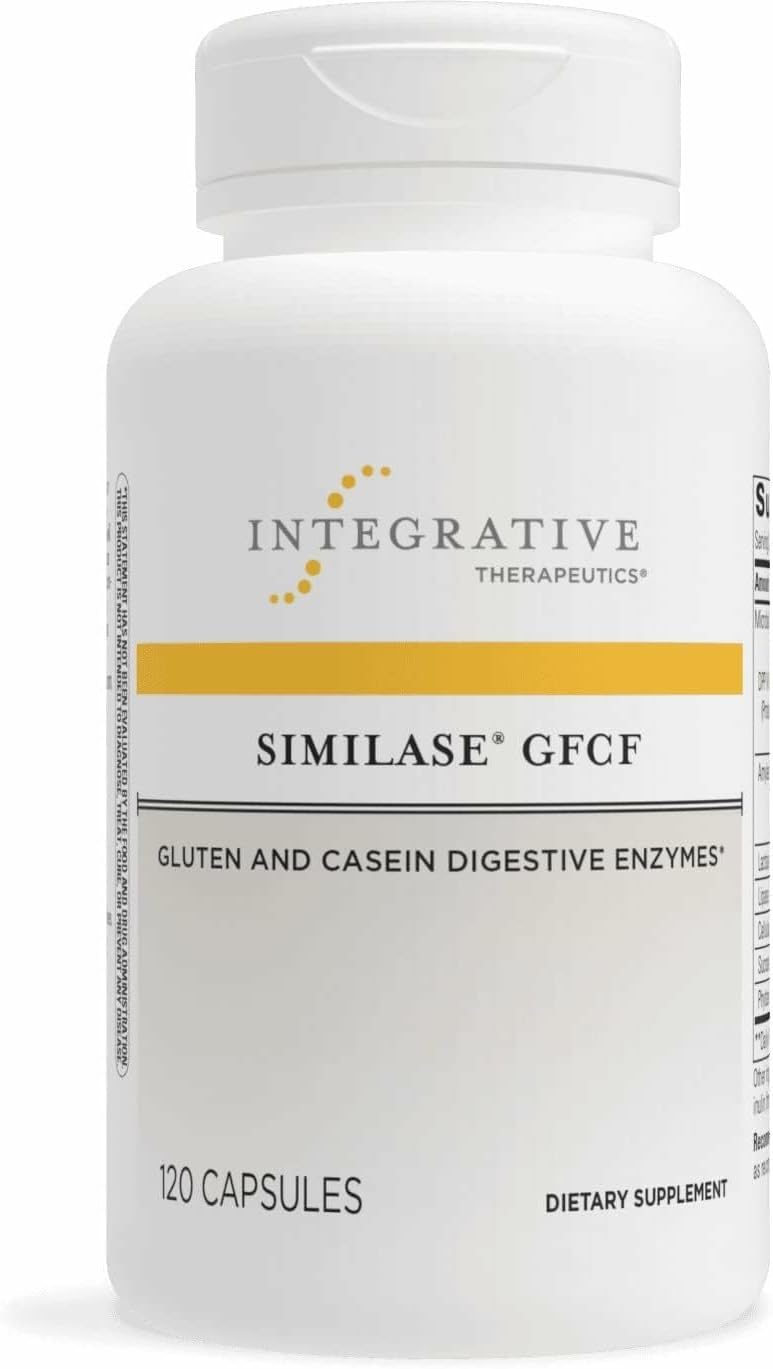 Similase GFCF Digestive Enzyme Supplement for Adults - 120 Count