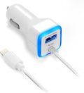iPhone Car Charger MFi Certified Lightning - Fast Dual Charge