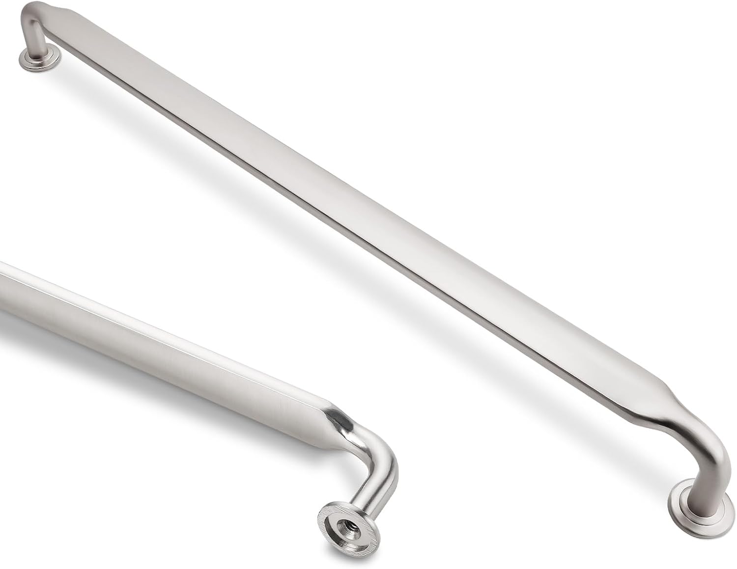 10 Inch Cabinet Pulls in Brushed Satin Nickel for Modern Kitchens