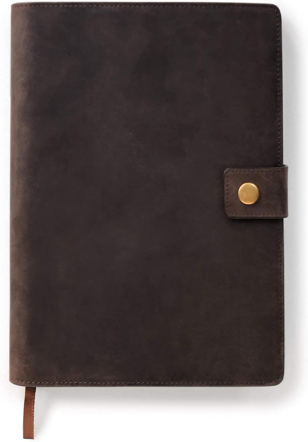 Refillable Full Grain Leather Journal Cover with Extras