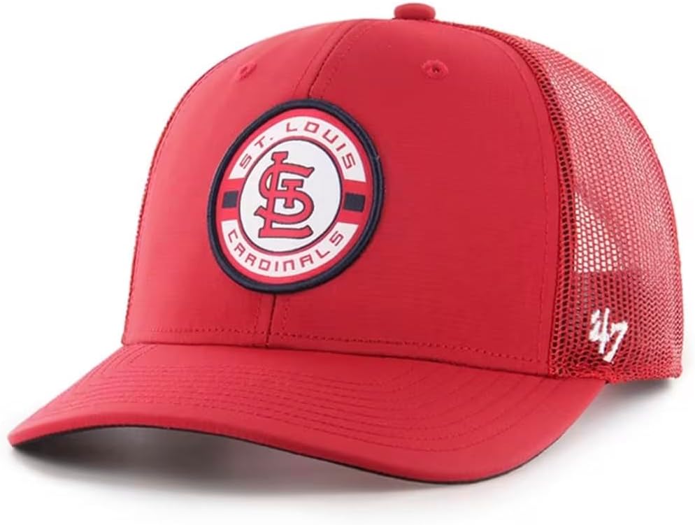 47 Brand MLB Unisex Baseball Team Color Logo Trucker Hat