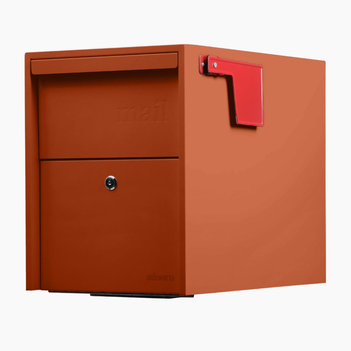 Post Mount Mailbox - Large Anti-Theft Locking Mailbox for Home