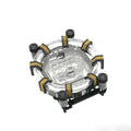 Barrow Aurora CPU Water Cooling Block (Black AMD) - Clear Acrylic