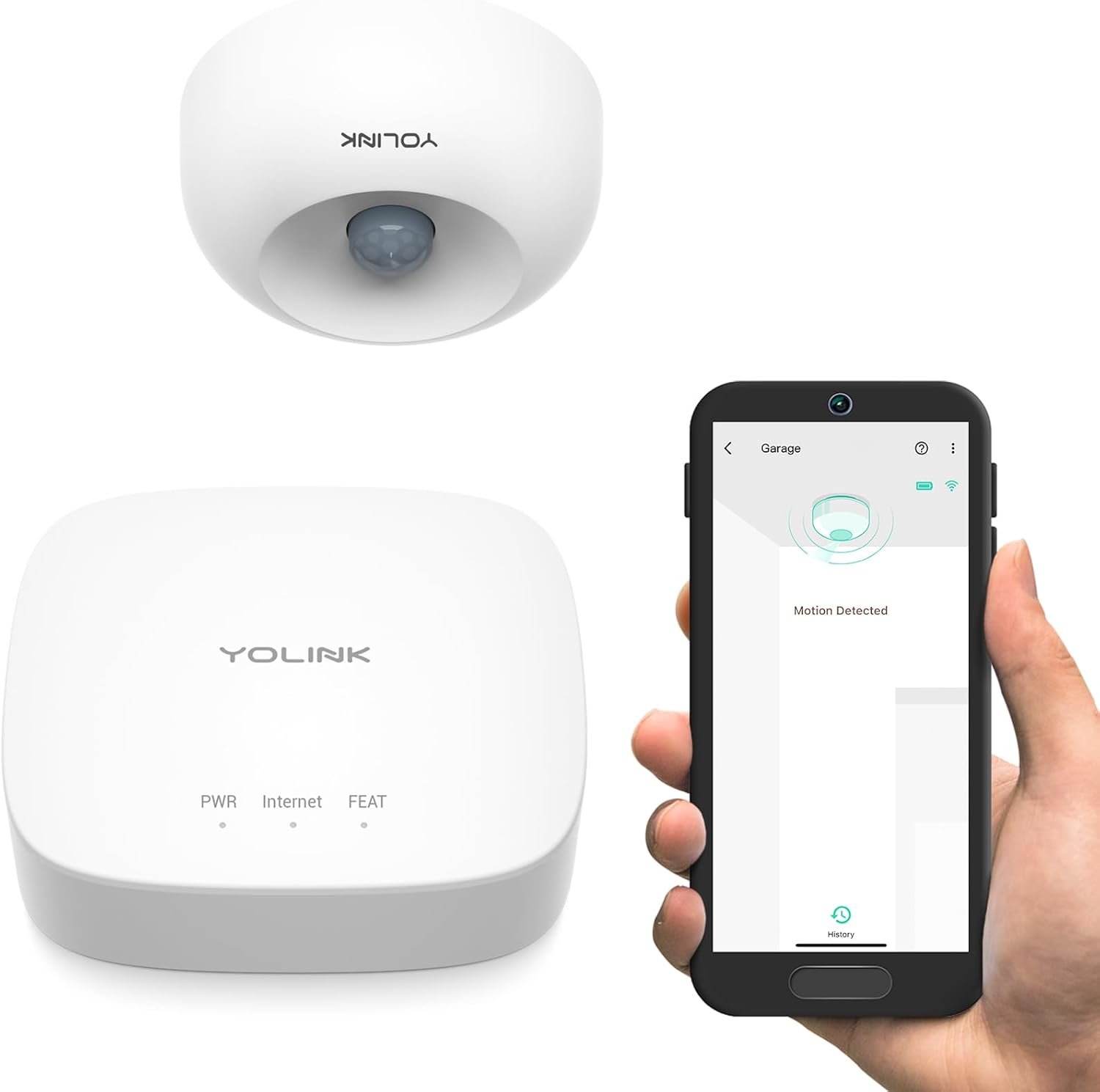 Smart Motion Sensor with Longest Wireless Range for Home Security
