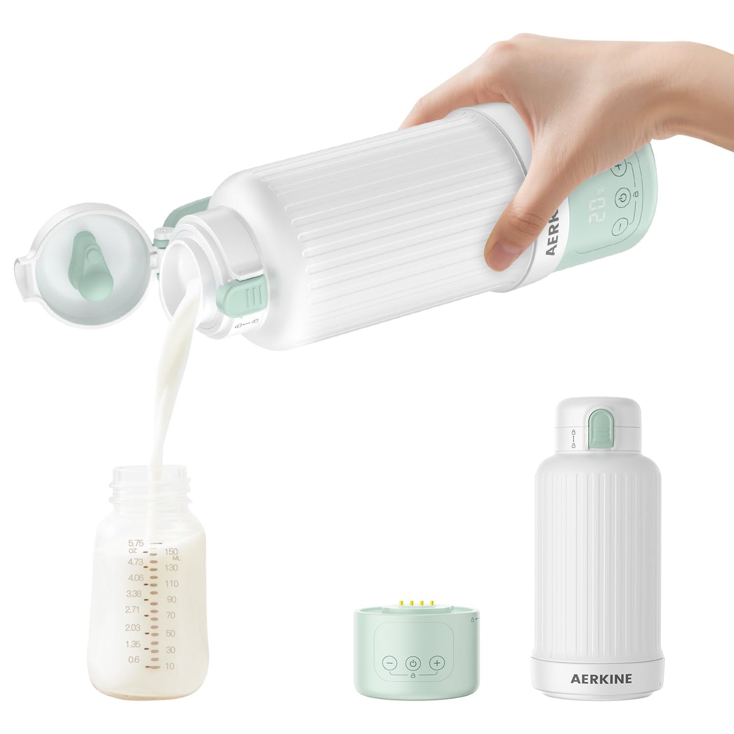 Portable Milk Warmer for Travel - Essential Baby Bottle Warmer