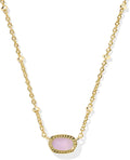 Mini Elisa 14k Gold-Plated Satellite Necklace for Women - Short