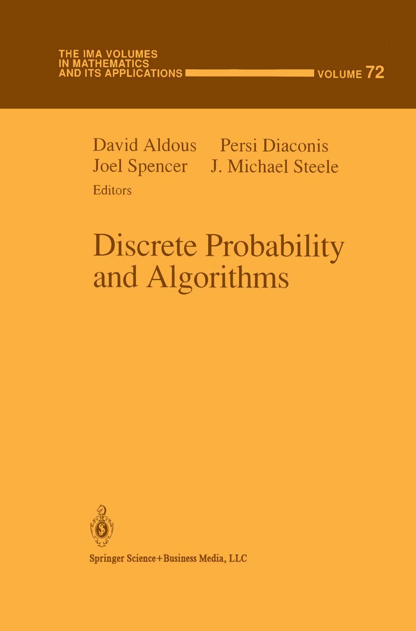 Discrete Probability and Algorithms: A Comprehensive Guide
