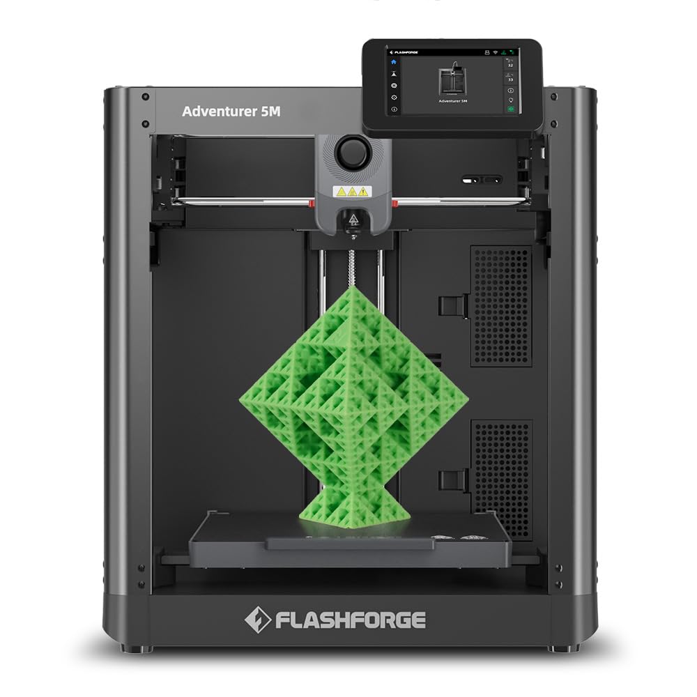FLASHFORGE Adventurer 5M 3D Printer: High-Speed, Auto Leveling