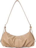 CLUCI Shoulder Bag Dumpling Small Hobo Bag - Comfortable Everyday