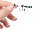 Waterproof Self-Adhesive Clear Label Tape - 2 Rolls (14x40mm) by NIIMBOT