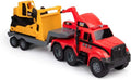 CAT Construction Toys Heavy Movers Semi Firetruck and Trailer - Real