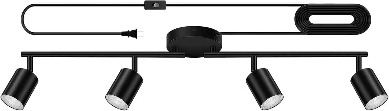 Plug in Track Lighting Fixtures for Modern Home Decor Needs