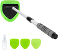 XINDELL 24-Inch Windshield Cleaner Tool - Reach & Microfiber Finish