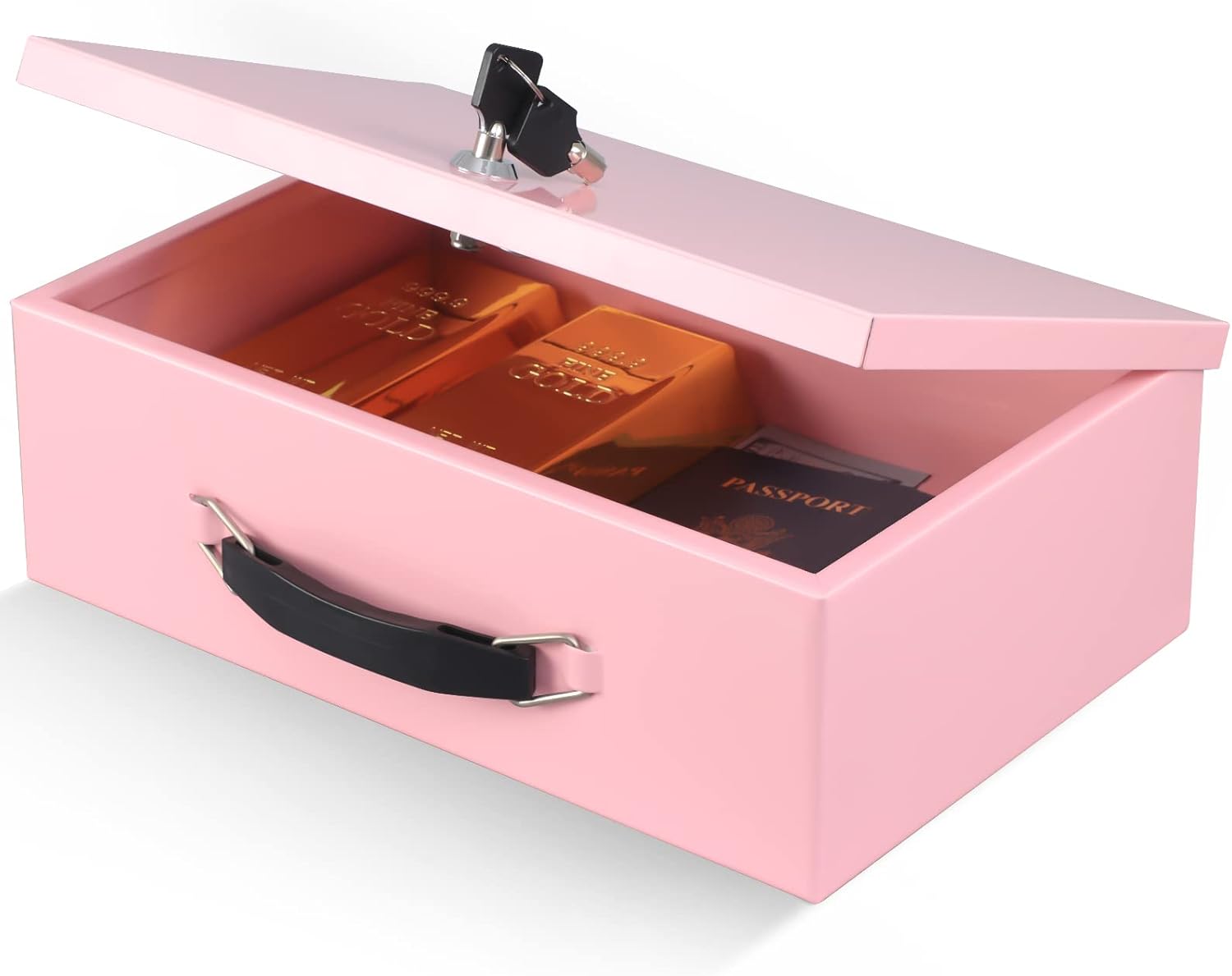 xydled Fire Resistant Safe Box for Home Office Security Storage