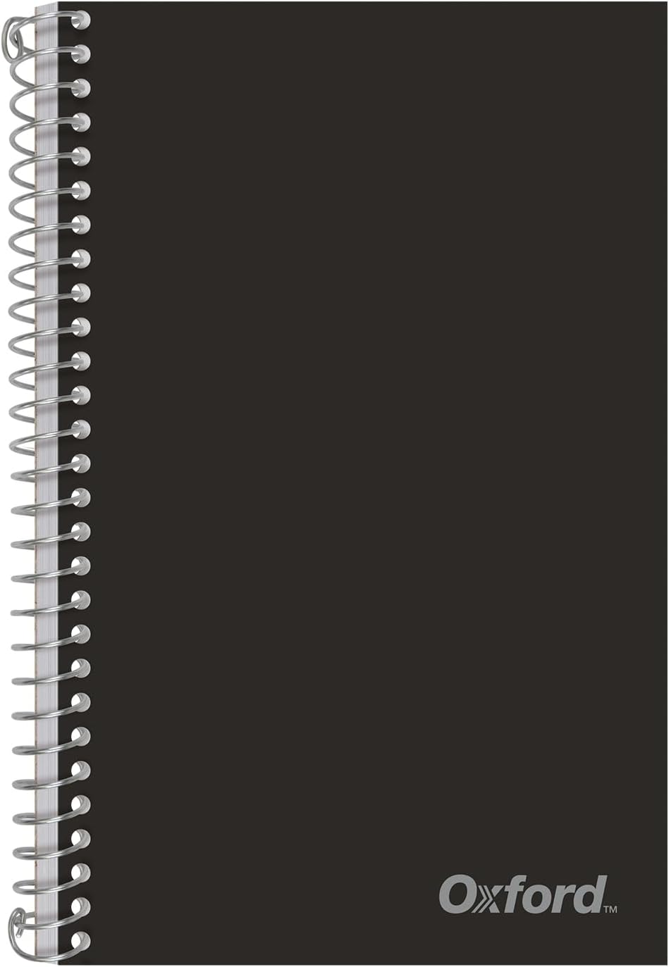 Oxford 2-Subject Spiral Notebook, College Ruled, 100 Sheets, 2 Dividers