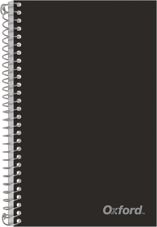Oxford 2-Subject Spiral Notebook, College Ruled, 100 Sheets, 2 Dividers