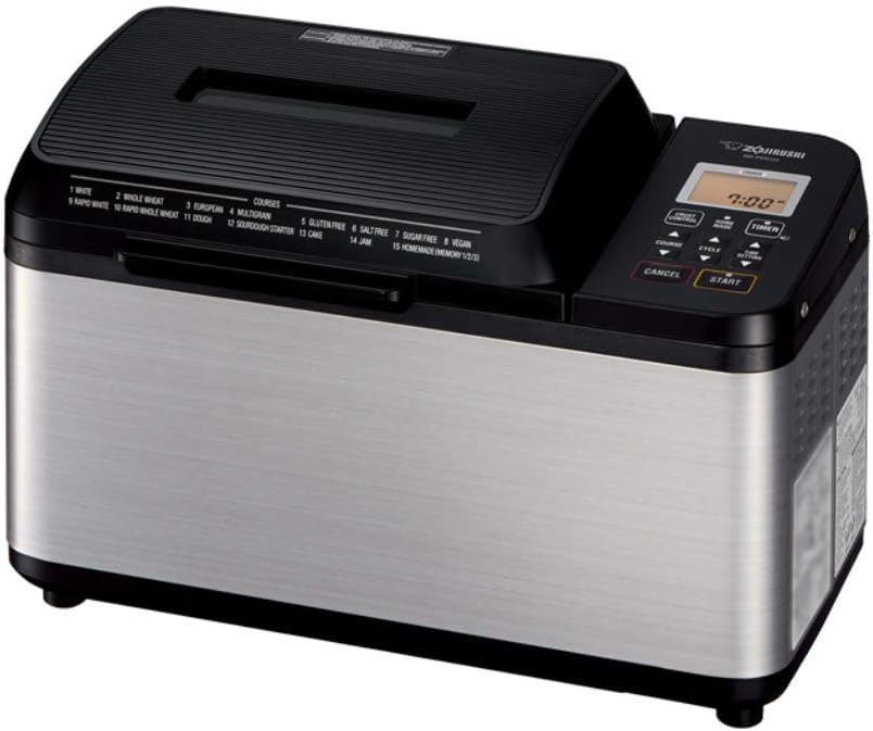 Zojirushi Virtuoso Plus Breadmaker - 2 lb. Loaf