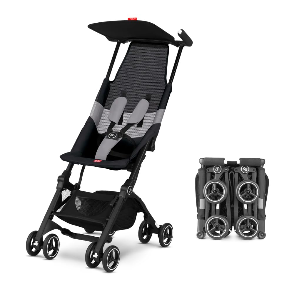 Ultra Compact All Terrain Stroller in Velvet Black