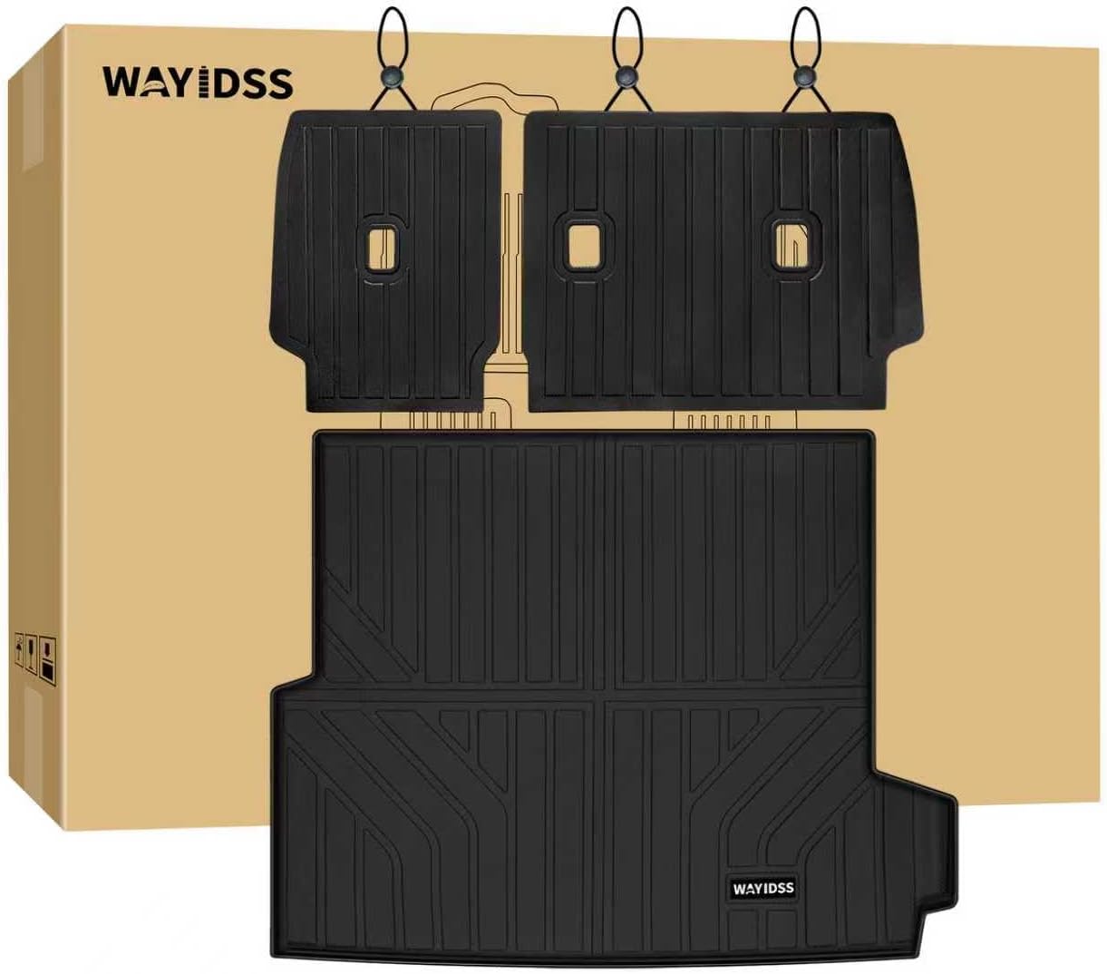 Custom Fit Cargo Mat with Backrest Protection for 2025 2026 4Runner