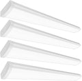 4FT LED Wraparound Light 48 in 4PK - Bright 5CCT Garage Fixture