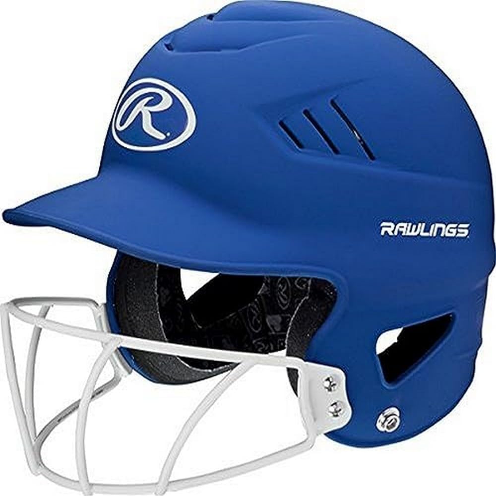 Rawlings COOLFLO Batting Helmet with Facemask for Fastpitch