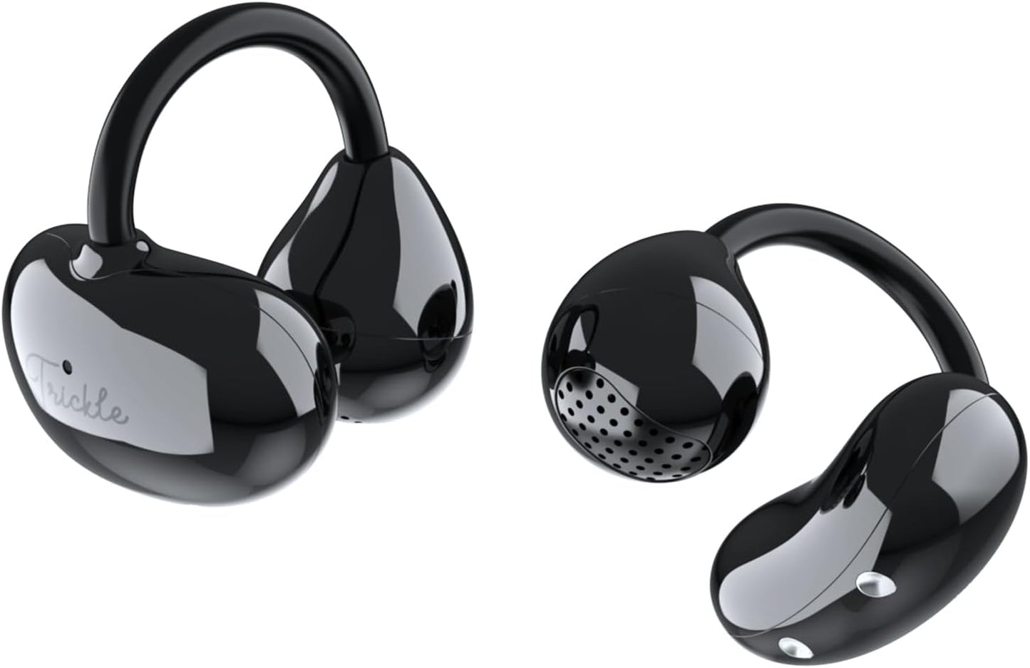Wireless Clip-On Earbuds, Hi-Fi Sound, 38H Playtime