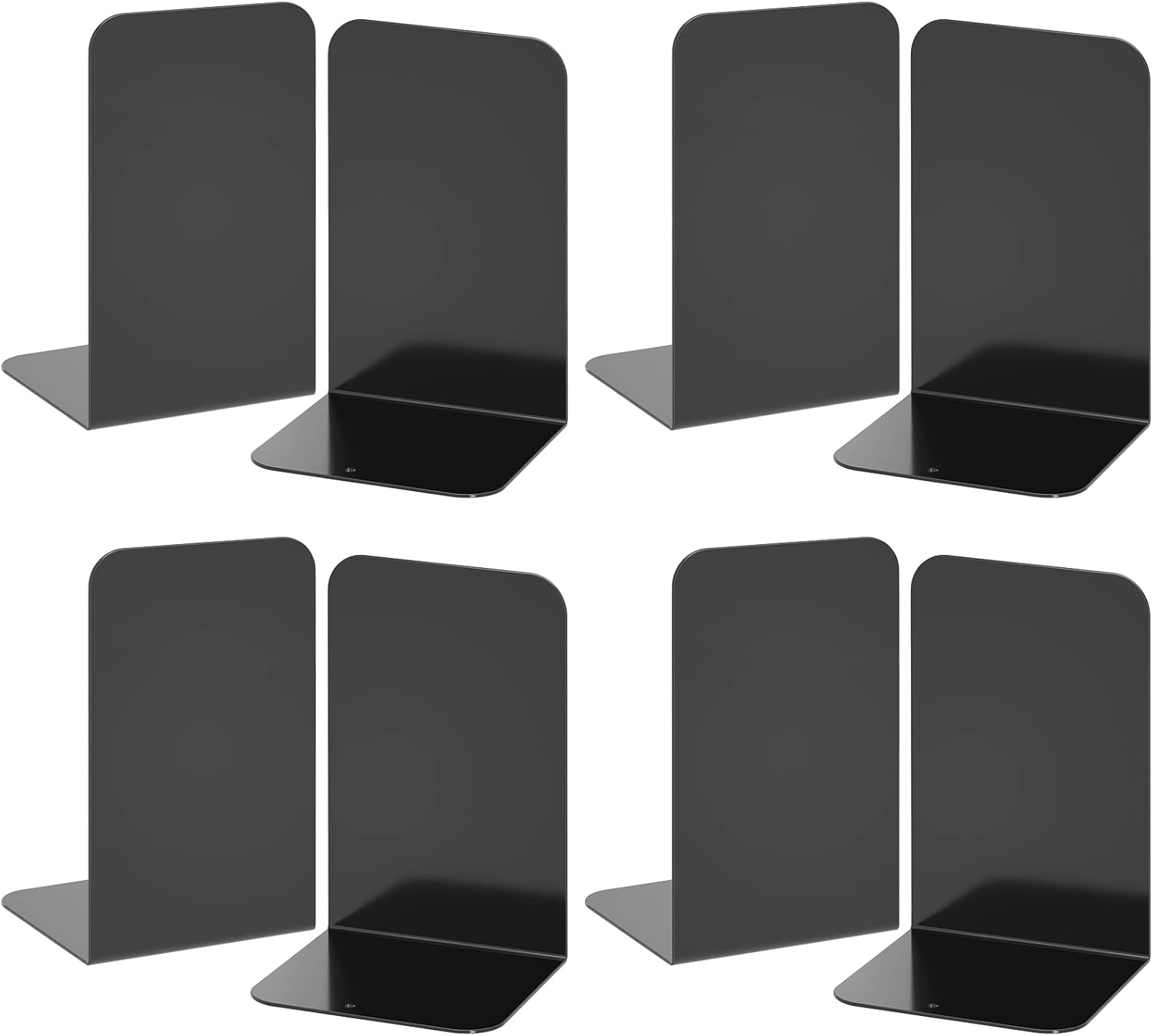 VFINE Heavy Duty Metal Bookends for Organizing Your Books