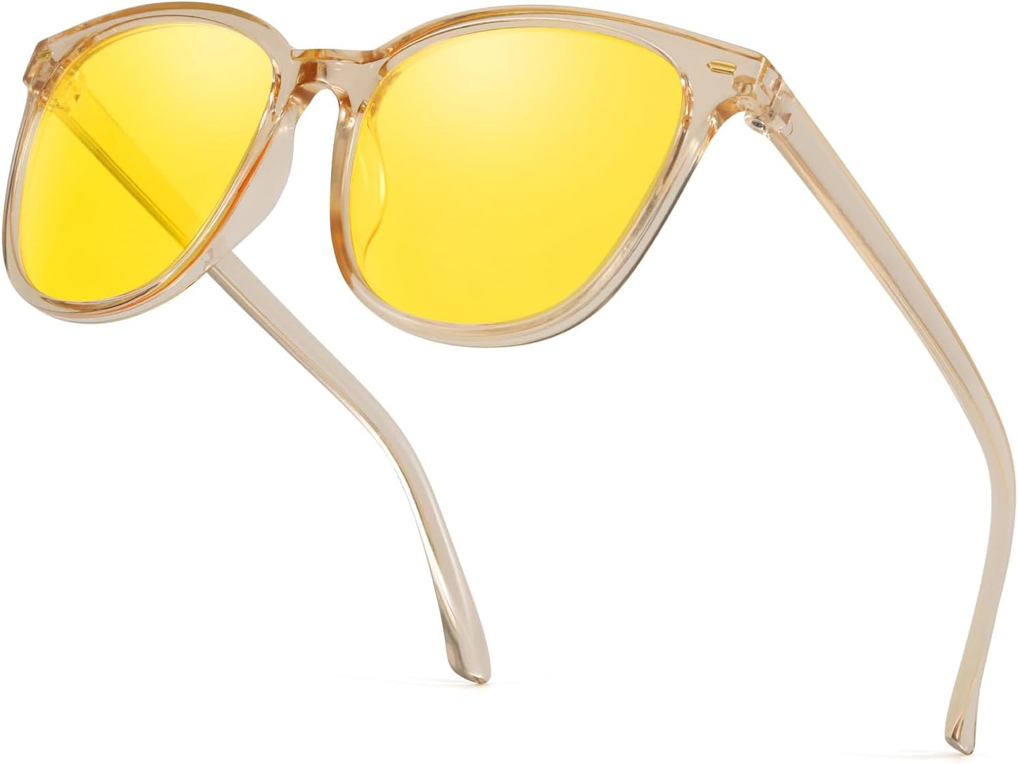 Polarized Night Vision Glasses for Women with Anti Glare Lens