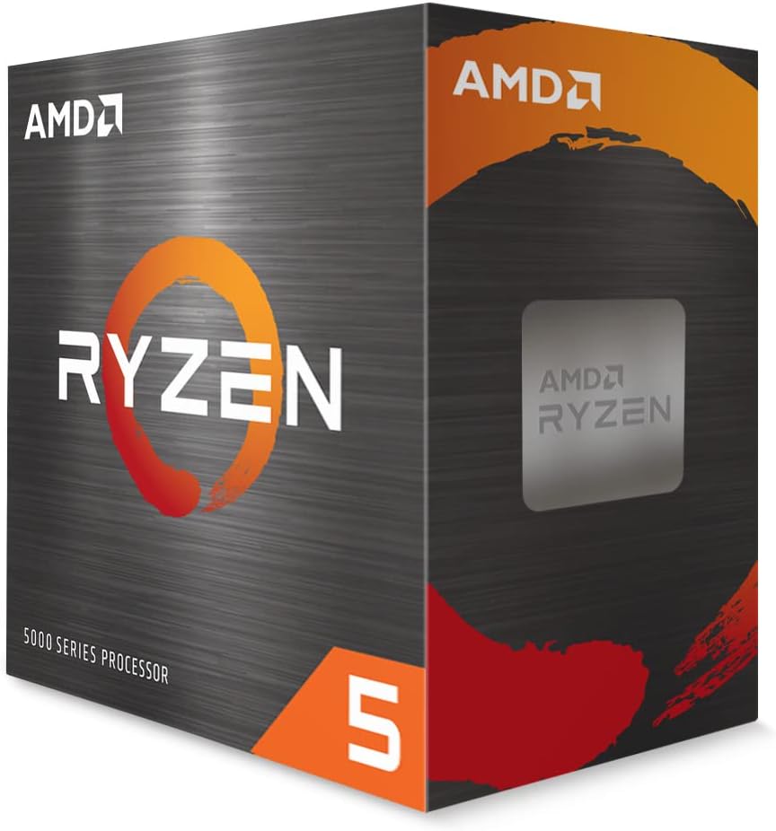 AMD Ryzen 5 5500 6-Core Processor with Wraith Stealth Cooler