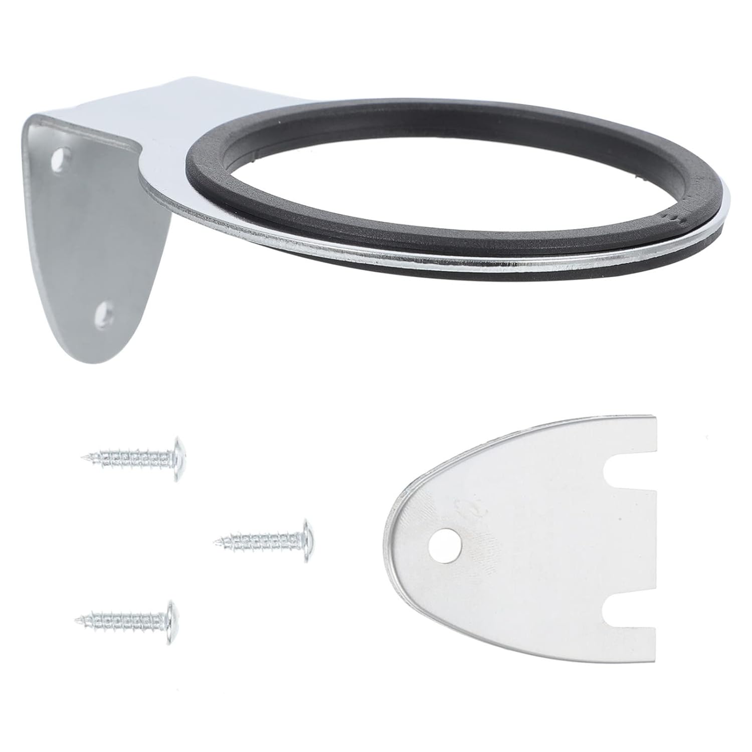 Lurrose Wall-Mounted Hair Dryer Holder - Effortless Bathroom Organization