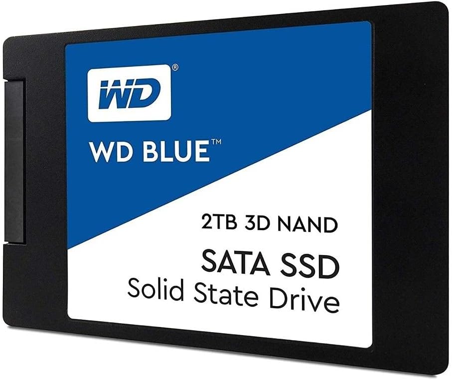 Western Digital 2TB WD Blue 3D NAND Internal PC SSD for Speed