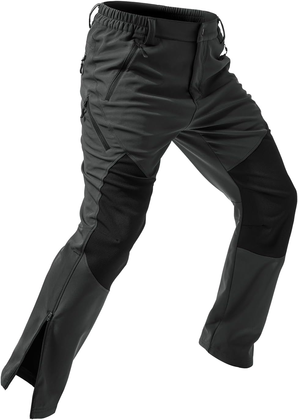 Moosehill Mens Snow Ski Pants Waterproof Insulated for Winter Fun