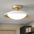 Dimmable Mid Century Modern Flush Mount Ceiling Light - 5CCT