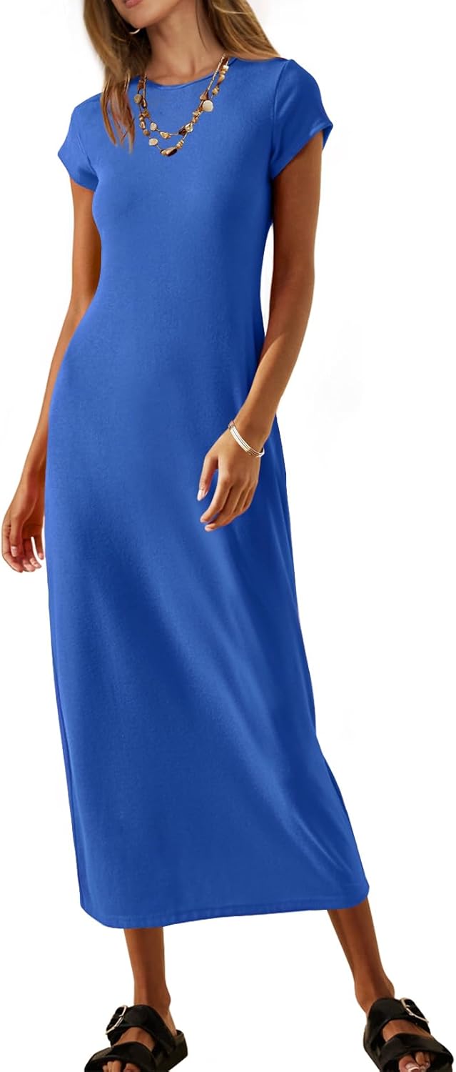Stylish and Comfortable Women's Summer Short Sleeve Tshirt Dress