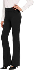 Bootcut Yoga Dress Pants High Waist Stretch - Four Inseams